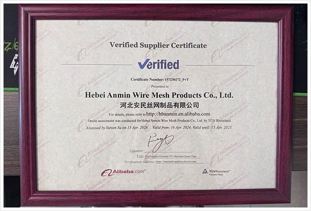 Fournisseur certifié Alibaba